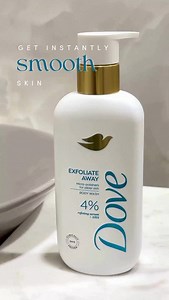 Smooth, soft, and deeply satisfying. ✨ Feel the transformation with every wash with Dove Exfoliate Away Body wash 💙 #skincarestartsintheshower | Dove