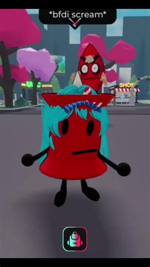 *bfdi scream* #battlefordreamisland #bfb #music #bfdia #pinbfdi