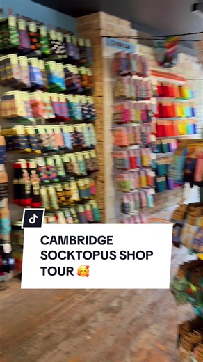 Explore Cambridge Socktopus: Funky Sock Shop Tour