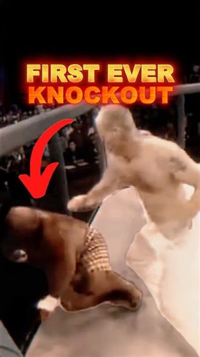 The First Knockout in UFC History