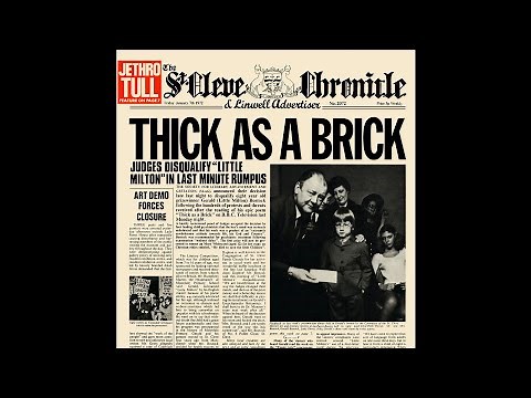 Jethro Tull - Thick As A Brick (Pt. 1) (2021 Remaster)