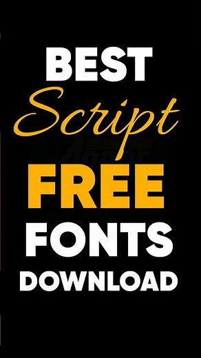 Free Script Fonts to download ❤️ #adobetamizha