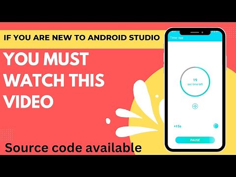 CountDown Timer Appliction with best UI || Android Studio || Kotlin