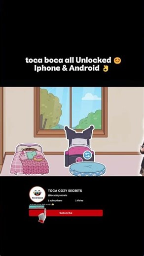 Toca Boca MOD all Unlocked for Iphone and Android #tocaboca #tocalifeworld #toca #tocabocasecret