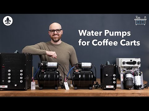 Water Pumps for Coffee Carts | Caffewerks Comparison