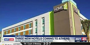 Three hotels coming to fast-growing Athens