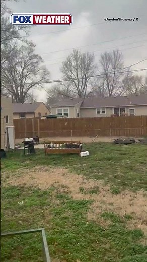 Residents In El Dorado, Kansas, Wake Up To Hail