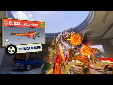 Ranked Nuke With Mythic DLQ33 “Lotus Flames” Best Gunsmith COD: Mobile