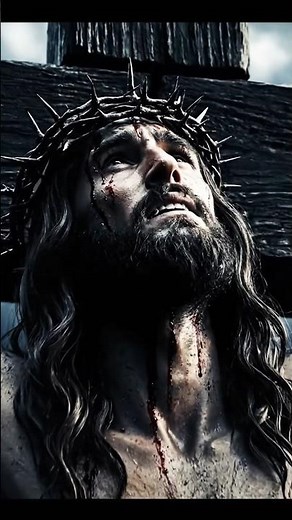 The Crucifixion of Jesus – A Powerful Visual Reflection✝💔😭 #jesus #crucifixion