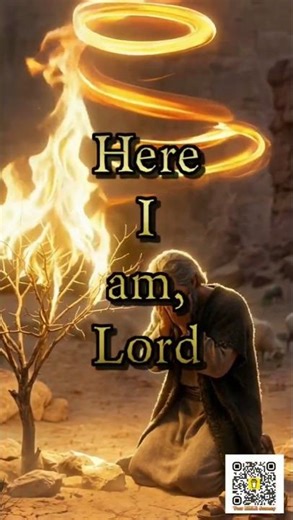 Old Testament Miracle The Burning Bush - Exodus 3:1–6 - Here I Am, Lord — Speak to Me