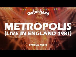 Motörhead - Metropolis Live In England 1981 (Official Audio)