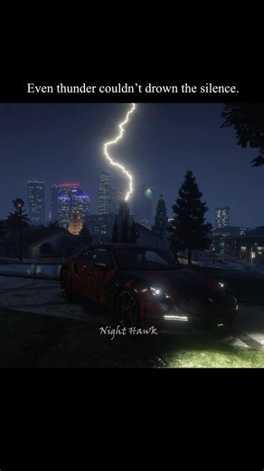 Rain, Lights & Lonely Nights 🌧️ #Shorts #GTA5