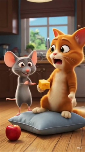 Talking Cat vs Talking Mouse | Funniest Cartoon Chase Ever! 😂
