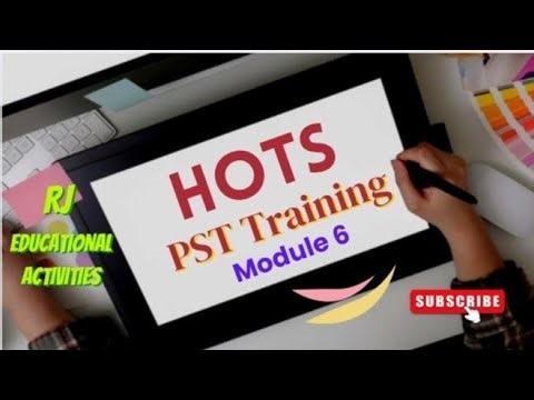 HOTS PST Training #module 6 with certificate downloading