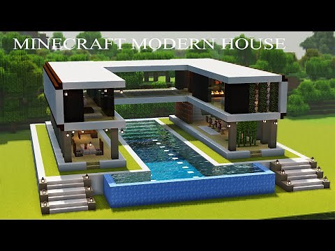 Minecraft Modern Villa | How to Build |Tutorial