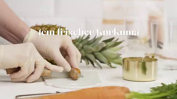 Rezept: Ananas Smoothie mit Complete by Juice Plus+