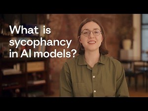 What is sycophancy in AI models?