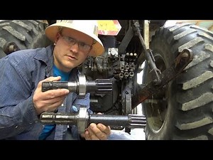 White 2-135 540rpm to 1000rpm pto swap