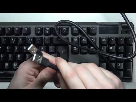 Why there's Two USB Cables With Steelseries Apex 7 ?