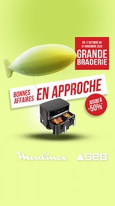 Attrapez les meilleurs prix en plein vol !  Du 17 octobre au 1er...