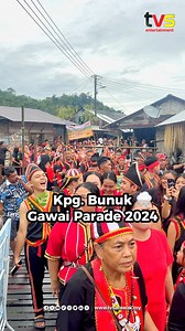 💃🌿 Kampung Bunuk Brarak dan Bipajak Gawai Parade 2024 🌿💃The Bidayuh people of Kampung Bunuk displayed burning passion for their event and colorful costumes with traditional dances & musical instruments.#TVSarawak #TVSEntertainment #HappyGawaiKaamatan | TVS Entertainment