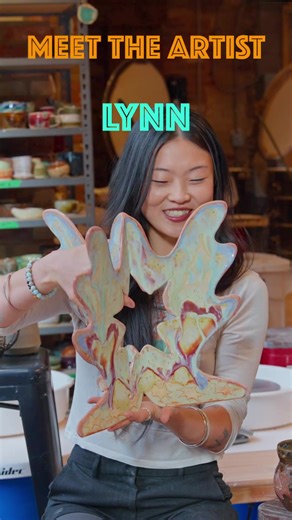 Inspired by Lynn’s Korean background and her long journey with clay — from discovering pottery in high school to becoming a full-time artist and teacher. This story is about growing alongside the wheel. Lynn brings cuteness, playfulness, and bold colour into her pottery, joyfully experimenting with surfaces and textures. Through her practice and teaching at Spin Pottery Studio, she reminds beginners that art doesn’t need permission — if you want to make something, just go for it 🌈 #potterycommu