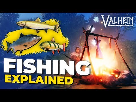 Everything About Fish & Fishing in Valheim! (How To Find Fishing Rod + Fish Types + Fishing Guide)