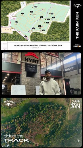 Alexandersikndar on Instagram: "Super excited to be a part of The Farm Run 2026 🏃‍♂️🌿 This is India’s biggest natural terrain obstacle course run expect mud, raw trails, and a course designed to test grit, balance, and mindset. ￼ 📍 Mazhuvanoor, Kolenchery 🗓️ 26 Jan 2026 | ⏰ 5:30 AM onwards ￼ Catch you on the farm Let’s get uncomfortable 💪"