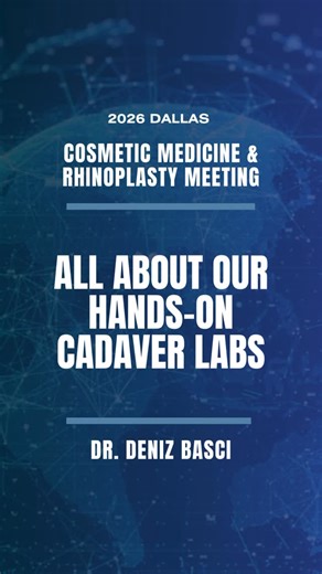 Dallas Cosmetic Medicine & Rhinoplasty Meeting | We caught up with our veteran cadaver lab instructor Dr. Deniz Basci at our 2025 meeting last year! On site, she shared the highlights of... | Instagram