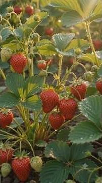 🍓 Strawberry Plant Growing from Seed | 8K Ultra Realistic Timelapse