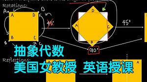 Abstract Algebra 中英字幕 现代代数 抽象代数 美国女老师英语讲课