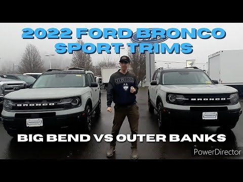 2022 Ford Bronco Sport // Big Bend vs Outer Banks // Interior & Exterior Review Comparison