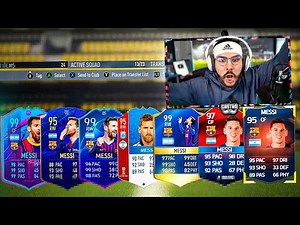 Packing Barcelona Messi from FIFA 16 to FIFA 21! *Emotional*