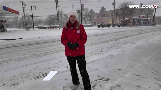 12 News Now: Snowstorm update from Providence, Sunday 2pm