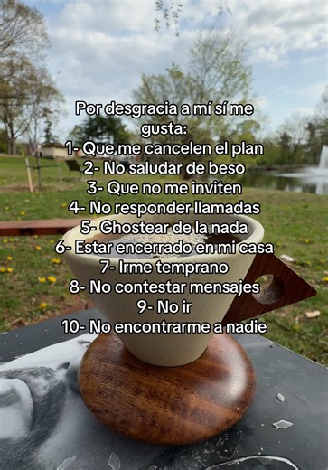 Me gusta ser cancelado y ghostear