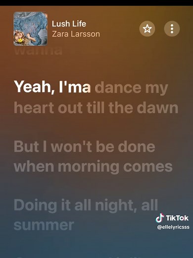 Lush Life by Zara Larsson: Full Lyrics & Dance