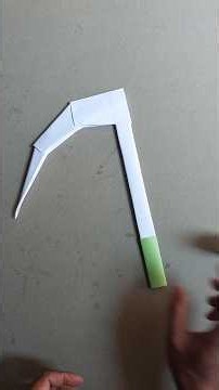 Angel of Death Crescent Moon Origami Tutorial