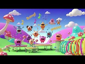 🎶 Jump Around Song | Fun Action Cartoon Nursery Rhyme for Kids 🎶