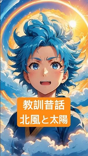【教訓昔話】北風と太陽|イソップ物語