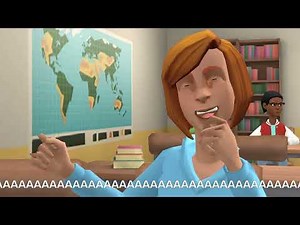 Rosie Watches Porn in School / Detention / Gets Grounded / Plotagon