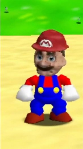 Hyperrealistic Mario 64 #mario #blender #meme
