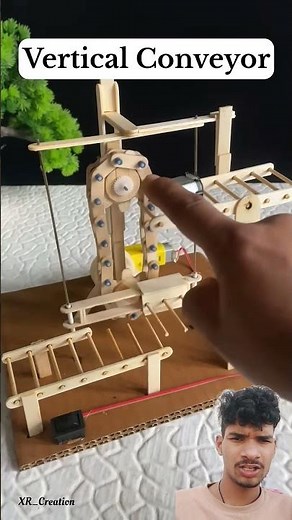 VERTICAL CONVEYOR MECHANISM DEMO MODEL