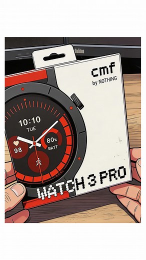 CMF Watch Pro 3: AMOLED, Batería Duradera y GPS