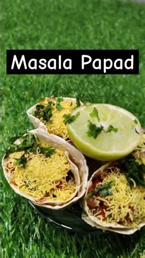 Masala Papad Recipe | Crispy & Tasty Indian Starter in Minutes