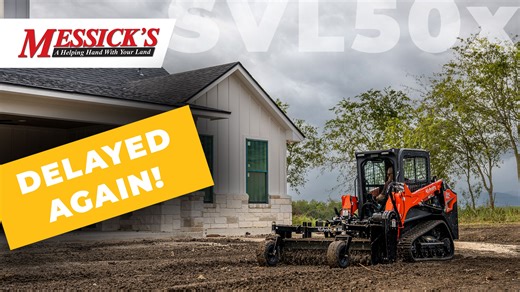 5.4K views · 53 reactions | Kubota’s new SVL50 compact track loader is built narrow for tight spaces like backyards and sidewalks. Prototypes showed promise but needed refinement, and Kubota has chosen to delay release again into 2026. It’s a big investment to pause a product this far along, but it shows their commitment to quality. When it’s ready, the SVL50 will be worth the wait. | Messick Farm Equipment | Facebook