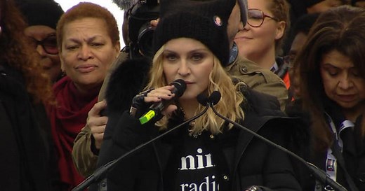 Madonna at Women's March: "I have thought an awful lot about blowing up the White House"