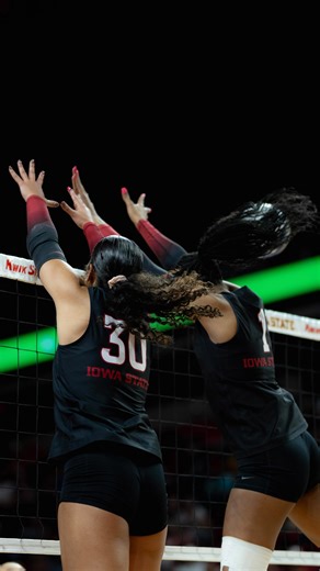 Iowa State vs. West Virginia coming up. | Iowa State Volleyball