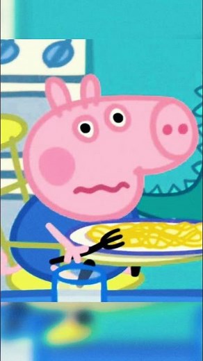 Burping Pig at the Table! #peppapig