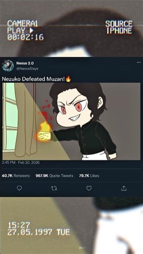 Nezuko Defeated Muzan🔥||#anime #kny #foryou #shortsfeed #shorts