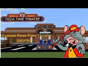 Custom Chuck E Cheese Pizza Time Theater Minecraft Showcase | PTT Cyberamic